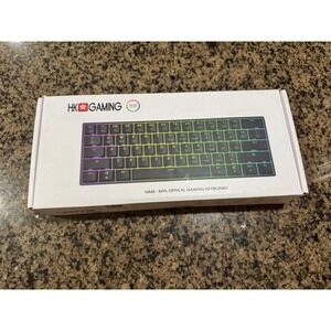 HK Gaming GK61 60%‎ Optical Gaming Keyboard RGB Backlit Hot Swappable
